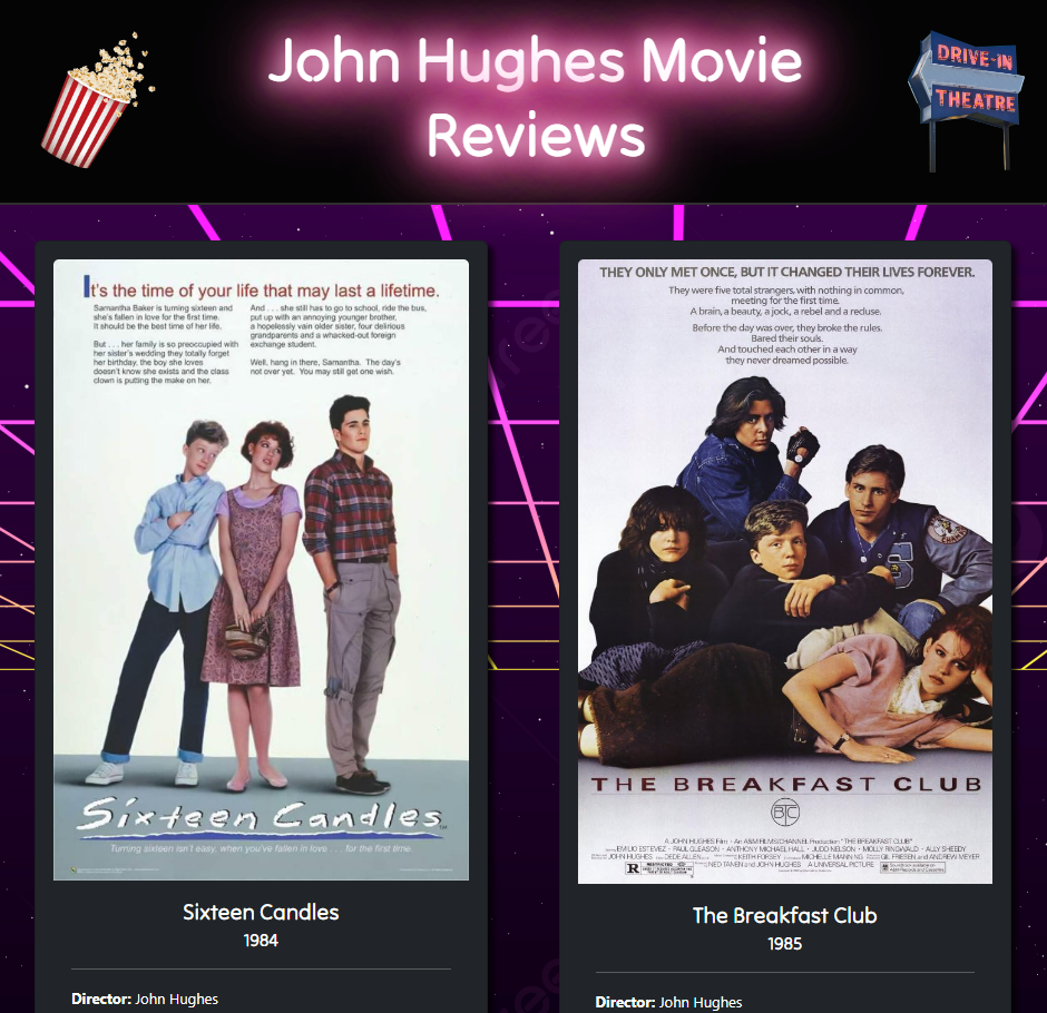 Image of Movie Reviews website